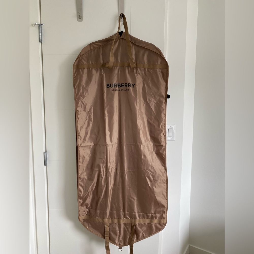 Detachable Hood Taffeta Kensington Burberry Trench Coat - Picture 6 of 8